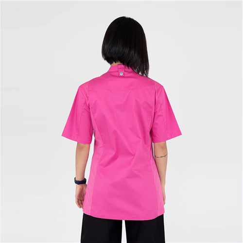 Alex Chef Jacket With Zipper Pink MED