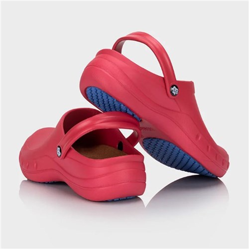 OKI ANTI STATIC CLOGS PINK W/ BLUE SOLE SIZE 43