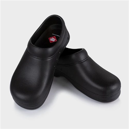 5424290 CHEF TRADITIONAL CLOGS BLK SIZE 38