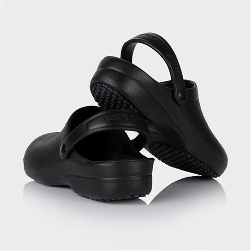 Chef Traditional Slip On Clogs Black Size 44 Aussie Chef