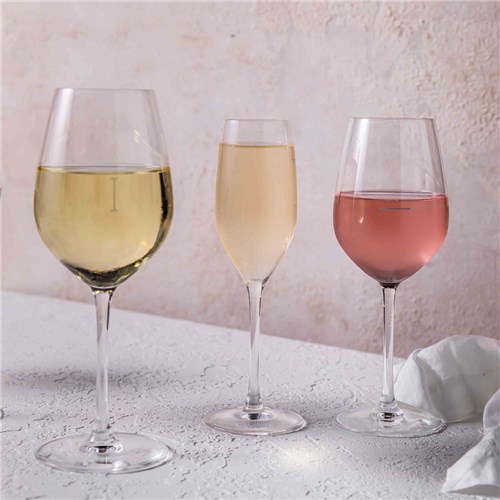 Chef & Sommelier Sequence Red White Wine Champagne Flute Crystal