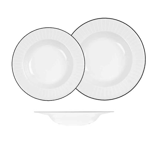 ZF100856 HARRIETTE ROUND BOWLS ASSORTED