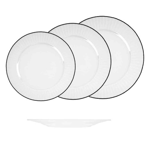 ZF100857 HARRIETTE ROUND PLATES ASSORTED