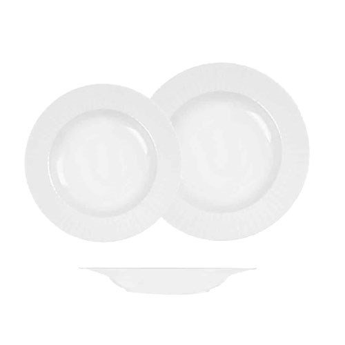 ZF100859 METROPOLIS ROUND BOWLS ASSORTED