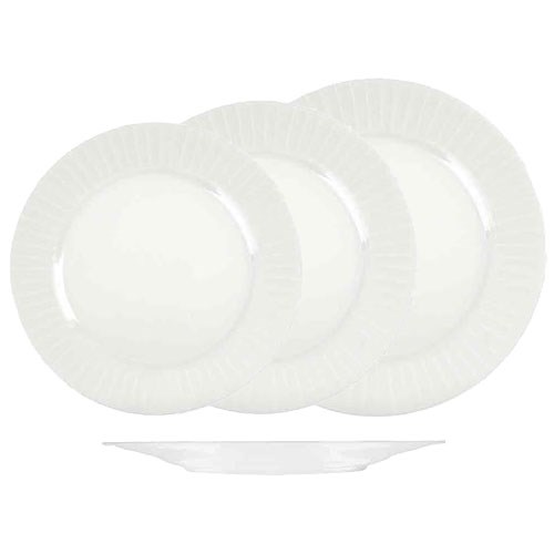 ZF100860 METROPOLIS ROUND PLATES ASSORTED