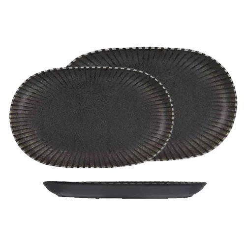 ZF100895 RECKLESS OVAL PLATTERS ASSORTED