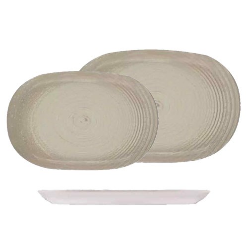 ZF100898 TORINO OVAL PLATTERS ASSORTED