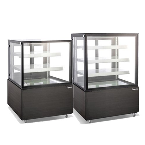 ZF100938 Exquisite Tiered Cake Display Fridges Black