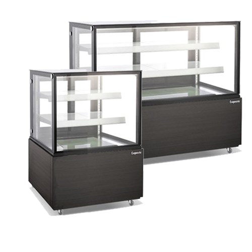 ZF100939 Exquisite Freestanding Cold Display Cabinets Black