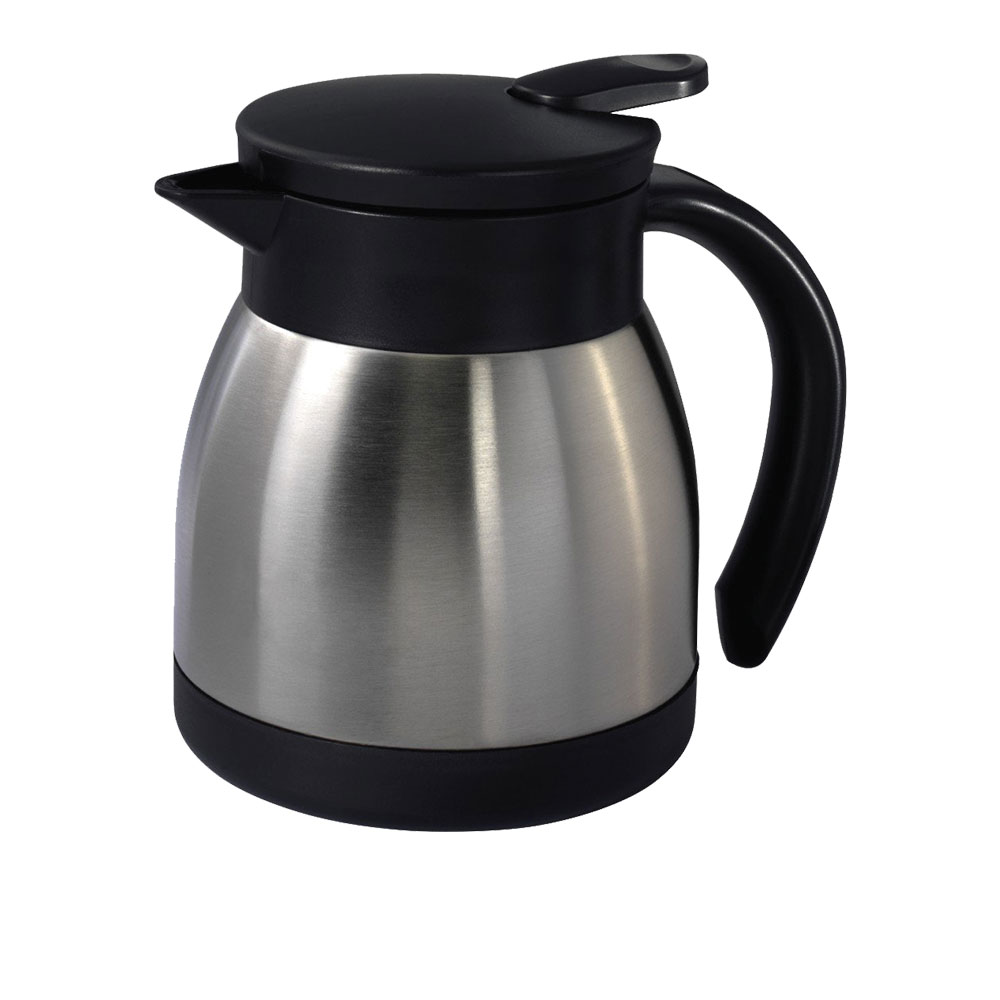 VACUUM JUG FLAT LID 400ML SATIN FINISH PUSH BUTTON - 1846857 | Reward ...