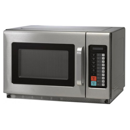 white microwave oven