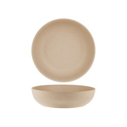 1036549 SOHO RND DEEP BOWL 200X55MM STONE