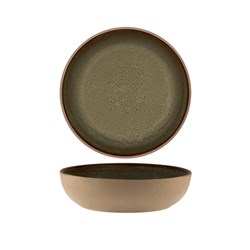 1036552 SOHO RND DEEP BOWL 200X55MM BURNT