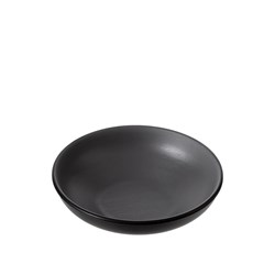 1181075 Dual Colour Melamine Bowl Black/Grey 150mm CouCou