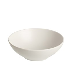 1181106 Dual Colour Melamine Bowl White 187mm CouCou