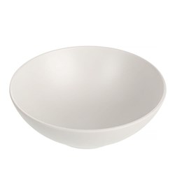 1181138 Dual Colour Melamine Bowl White 240mm CouCou