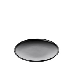 1181145 Dual Colour Melamine Plate Black 167mm CouCou