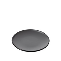 1181147 Dual Colour Melamine Plate Grey/Black 167mm CouCou