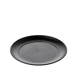 1181161 Dual Colour Melamine Plate Black 210mm CouCou