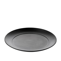 1181178 Dual Colour Melamine Plate Black 260mm CouCou