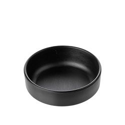 1181219 Dual Colour Melamine Sauce Dish Black 127mm CouCou