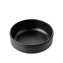 1181227 Dual Colour Melamine Sauce Dish Black 155mm CouCou