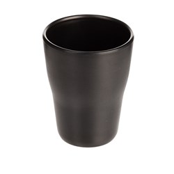 1181237 Dual Colour Melamine Tumbler Black 450ml CouCou