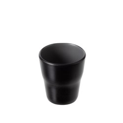 1181314 Dual Colour Melamine Cup Black/Grey 150ml COU COU