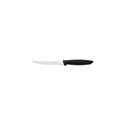 1438004 PLENUS STEAK KNIFE 127MM SERR NARROW BLK HDL (60)