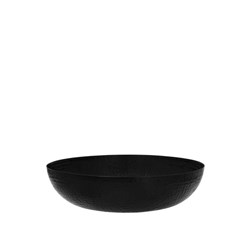 1808174 SERVING BOWL RND 300X80MM 4LT HAMMERED BLK