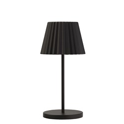 1814239 DOMINICA LED CORDLESS LAMP BLK 120X260MM