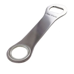 2035116 Bottle Opener Bar Blade W/ Spin Ring S/S