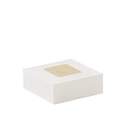 3415115 Window Donut Box White 200x200x70mm