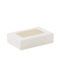 3415116 Window Donut Box White 277x183x70mm