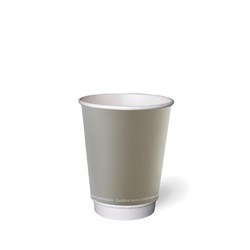 3445862 Aqueous Double Wall Hot Cup Grey 360ml