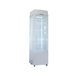 4029904 Exquisite Four-Sided Glass Upright Display Fridge 235L CTD235-WHITE