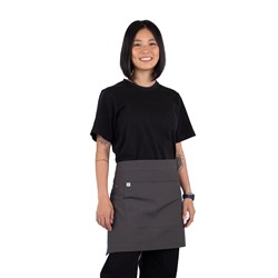 5400919 WAIST 1/2 APRON LUCA SLATE 700X400MM