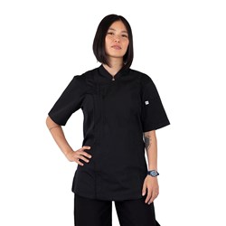 5400974 Alex Chef Jacket With Zipper Black MED