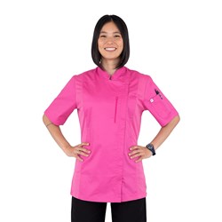 5400984 Alex Chef Jacket With Zipper Pink XS