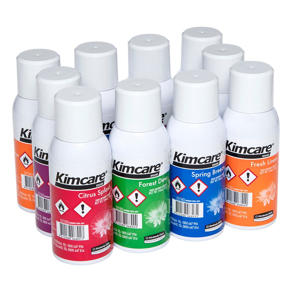 KIMCARE MICROMIST PREF PACK 2 X 5 FRAGRANCES 10/CTN - 3004054 | Reward ...