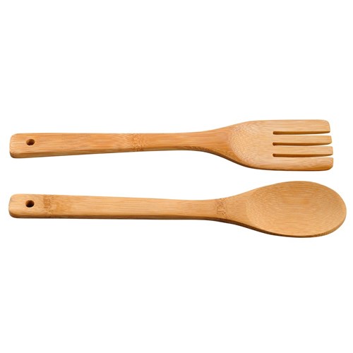 Buffet Spoon & Fork Set Bamboo (16/128)