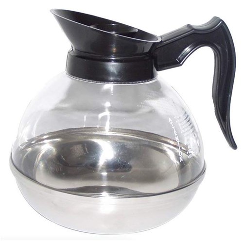 Coffee Decanter 2Lt Kinox Perspex W/- S/S Base (24)