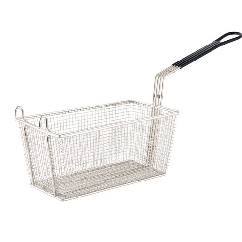 Fry Basket Rect 325X175x150mm Chrome W/ Insul Hdl