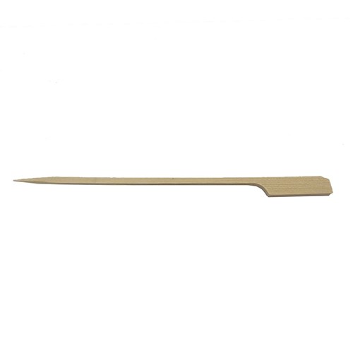 Bamboo Looped Skewer Natural 60mm