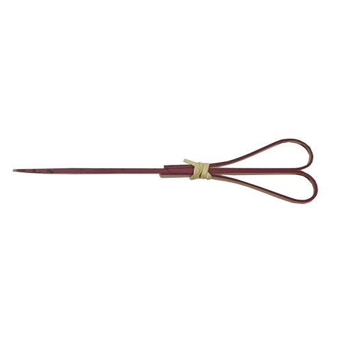 3460259 EziServe Bamboo Heart Skewer Red 120mm Earth Essentials