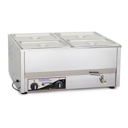 Bain Marie Countertop Bm4a 4X1/2 100Mm Pans